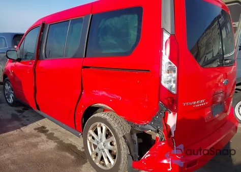 2014 Ford Transit Connect Xlt z USA, uszkodzony, nr VIN NM0GE9F7XE1153122